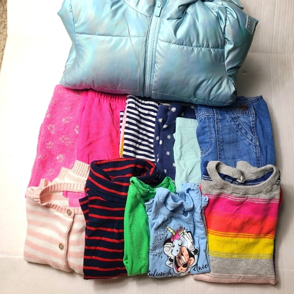 12 X bundle of Gap,disney,isaac mizrahi,oshkosh, puma juicy coture,member's mark